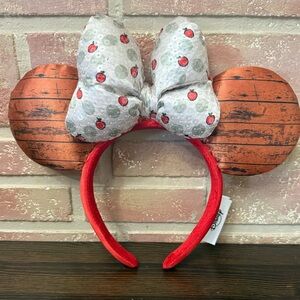Disney Parks Minnie Ears Epcot Food & Wine Festival 2021 Apple Orchard Headband